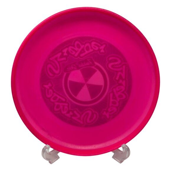 Vintage Frisbee Disc Pink Holographic Shredder Flying Disc Ultimate Sport Toy - Picture 5 of 12